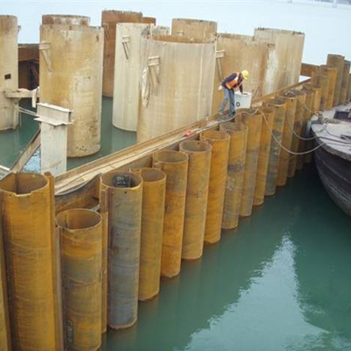 桂林钢护筒现场安装